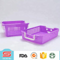 Storage picnic rectangular plastic basket for sale